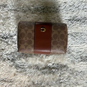 Brown Monogram Clutch
